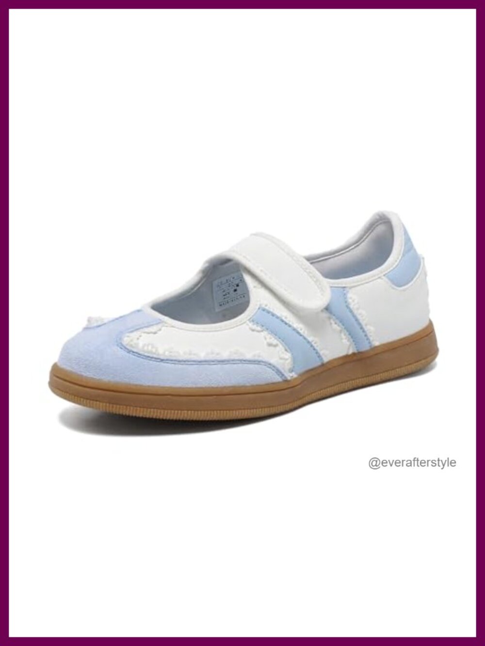 Lace Decor Mary Jane Loafers Slip-On Faux Leather Walking Shoes Retro